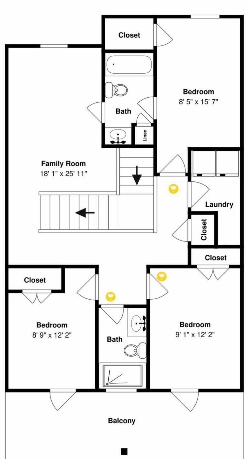 Floor Plan - Second Floor