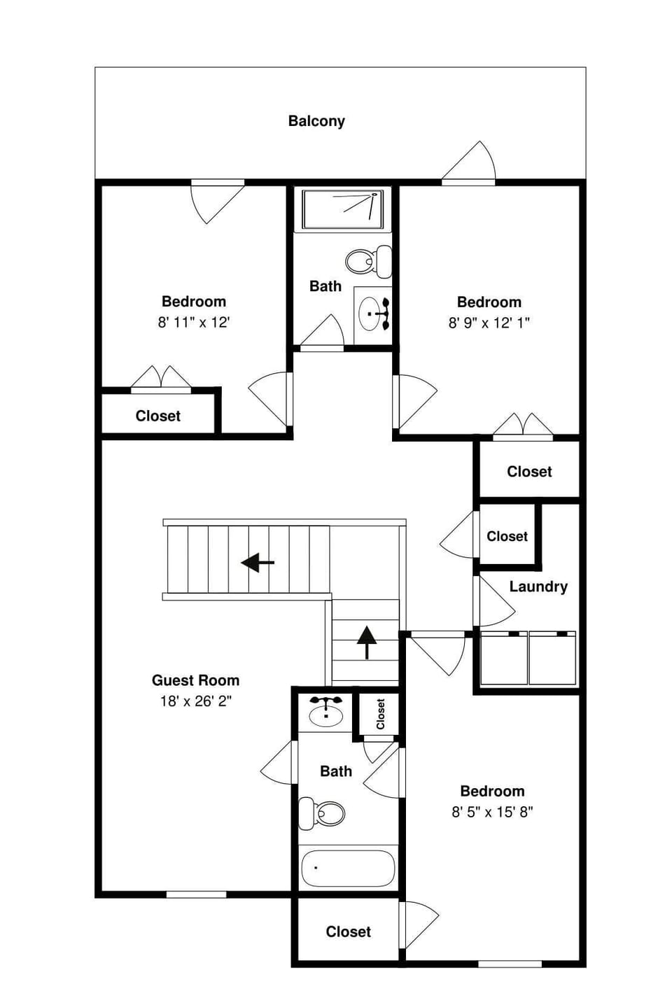 Second Floorplan Layout