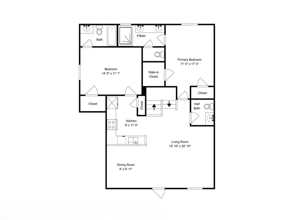 Second Floor Layout