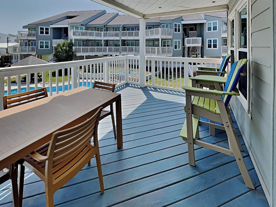 Covered Balcony Area