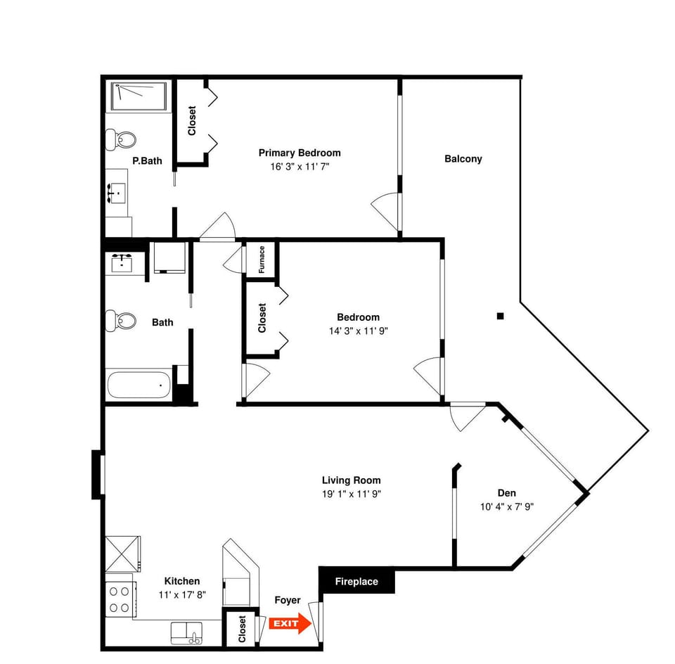 Second Floorplan Layout