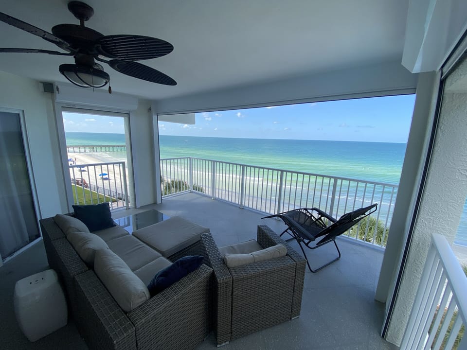 Privacy with amazing beach views 