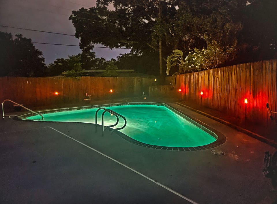 Night View - Pool