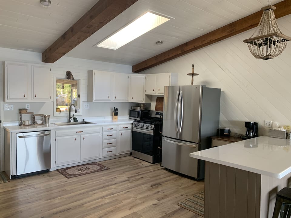 New appliances and gas range