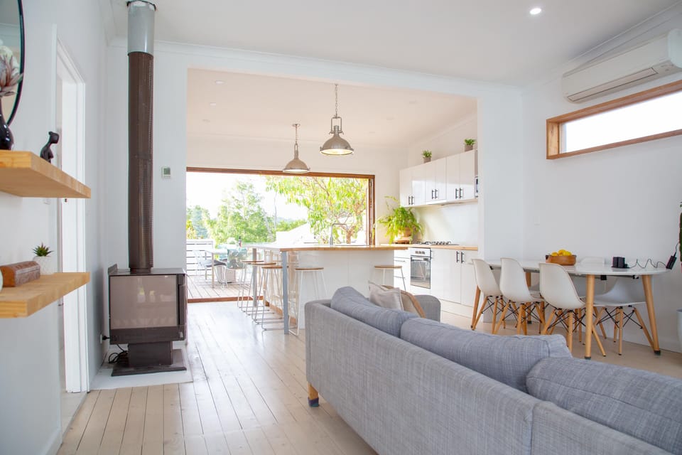 Lounge room - The perfect winter lounge with coonara