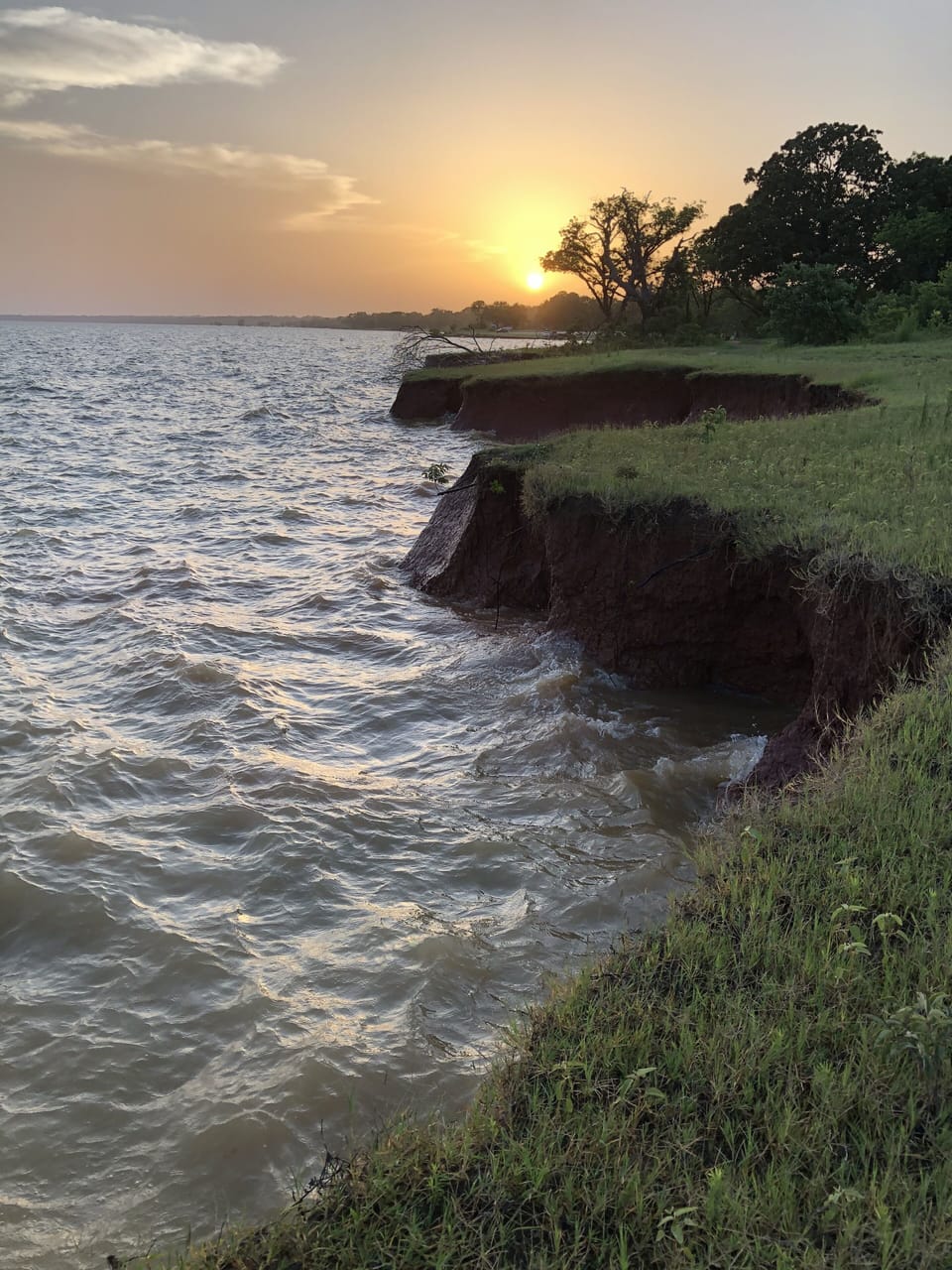 Sunset on Lake Texoma