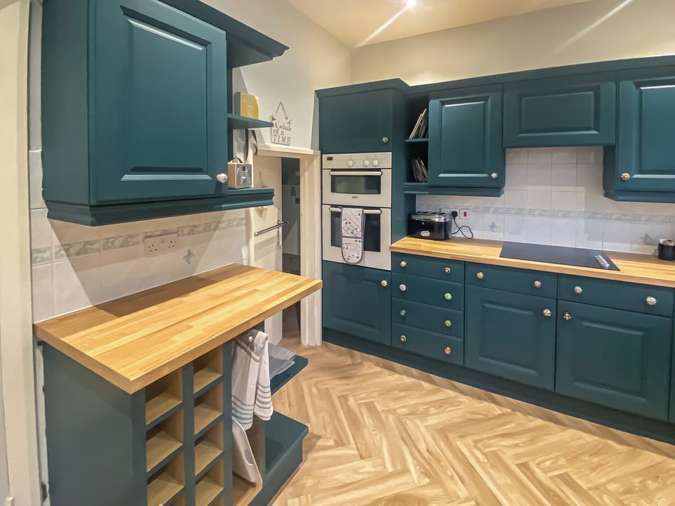 Kitchen | Sea View Cottage, Rhos on Sea