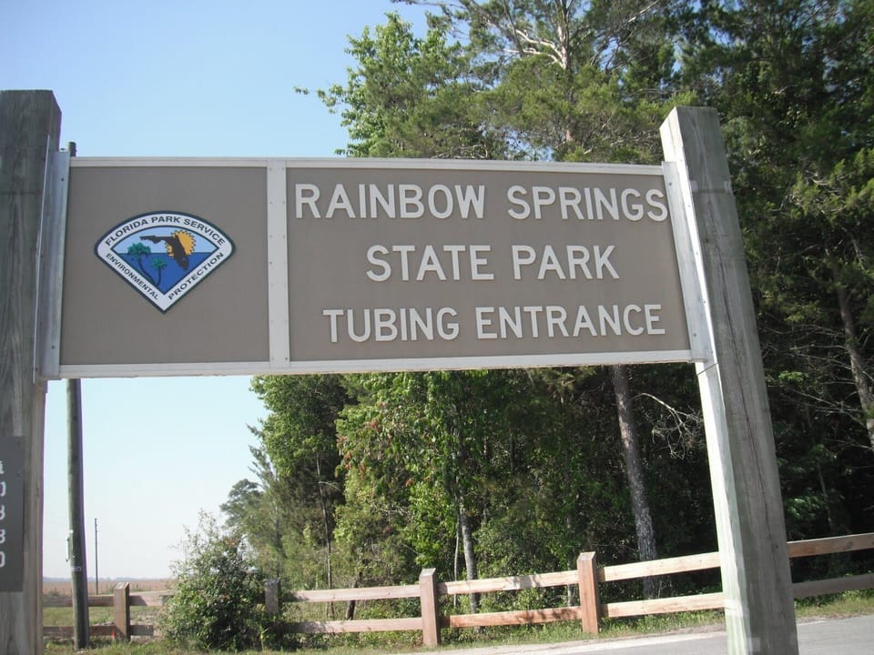 Rainbow Springs State Park 7 min drive 
