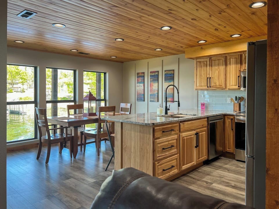 Kitchen and Dining Area