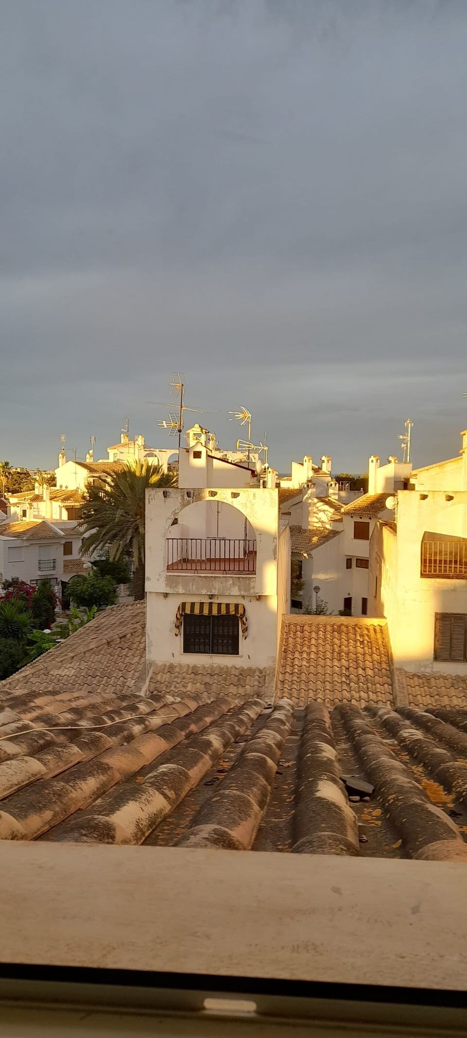 View from the bathroom window 