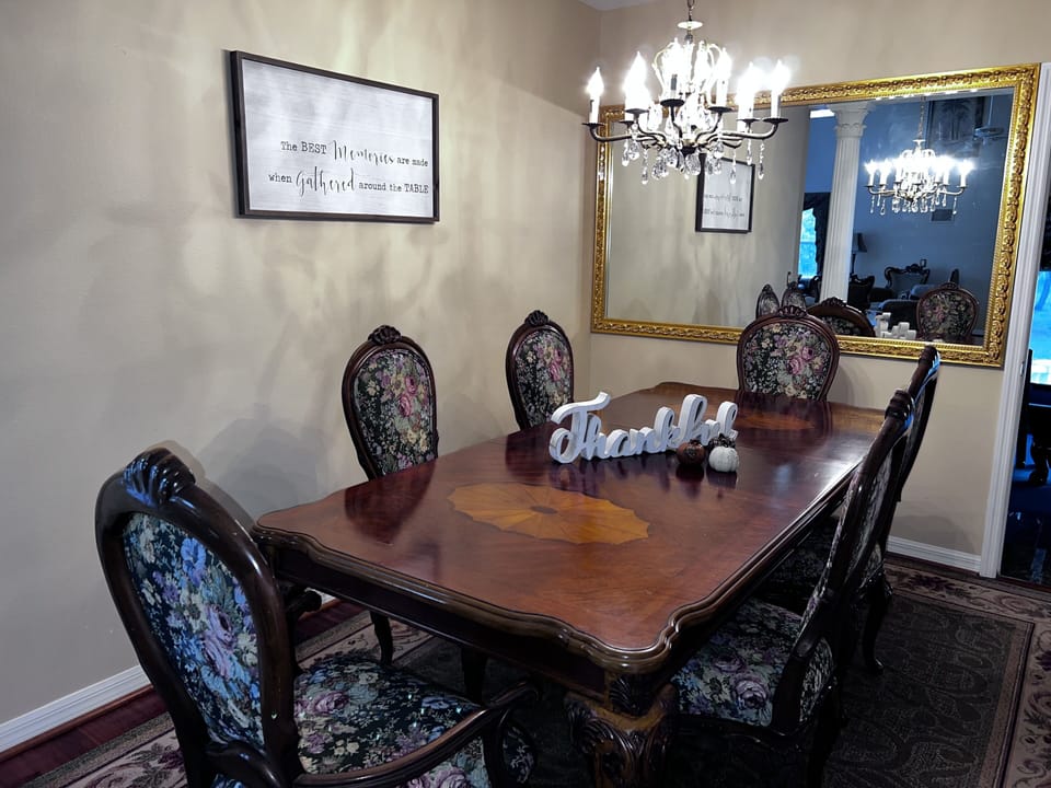 Formal dining room