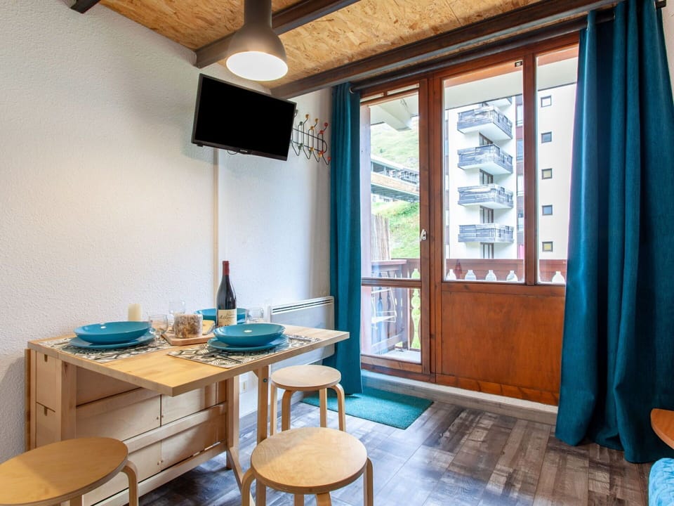 Furniture, Window, Azure, Wood, Table, Curtain, Interior Design, Shade, Wall