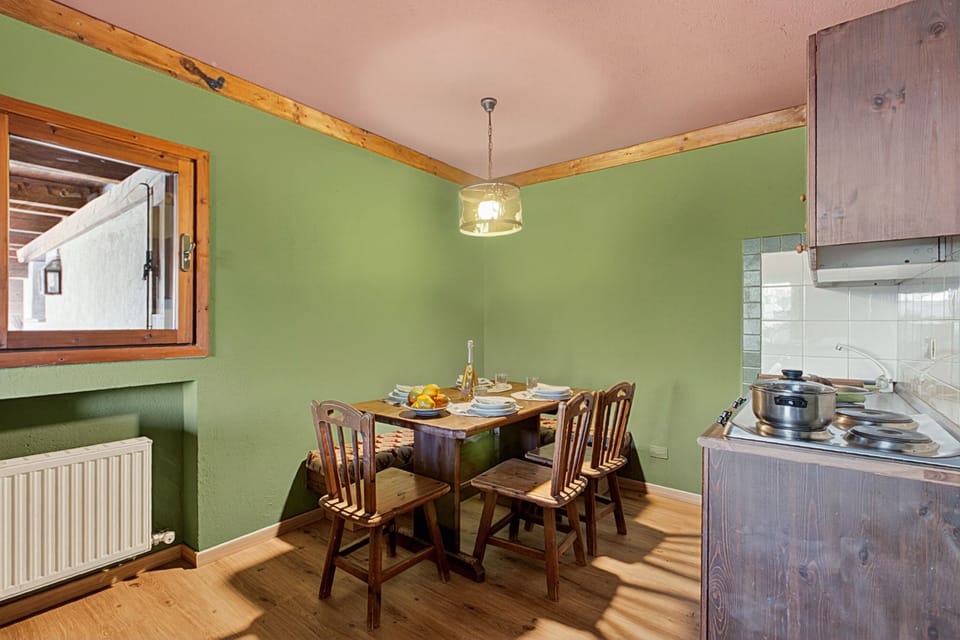 Kitchen and dining area