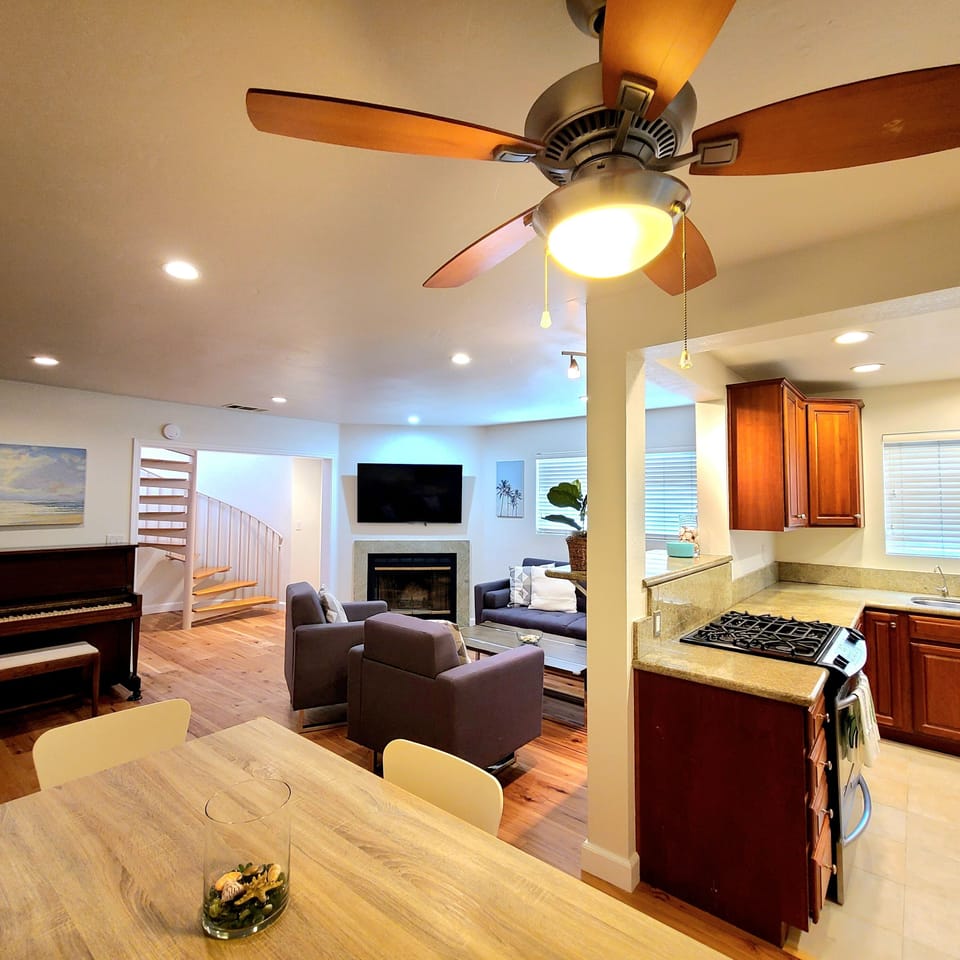 First floor living space.