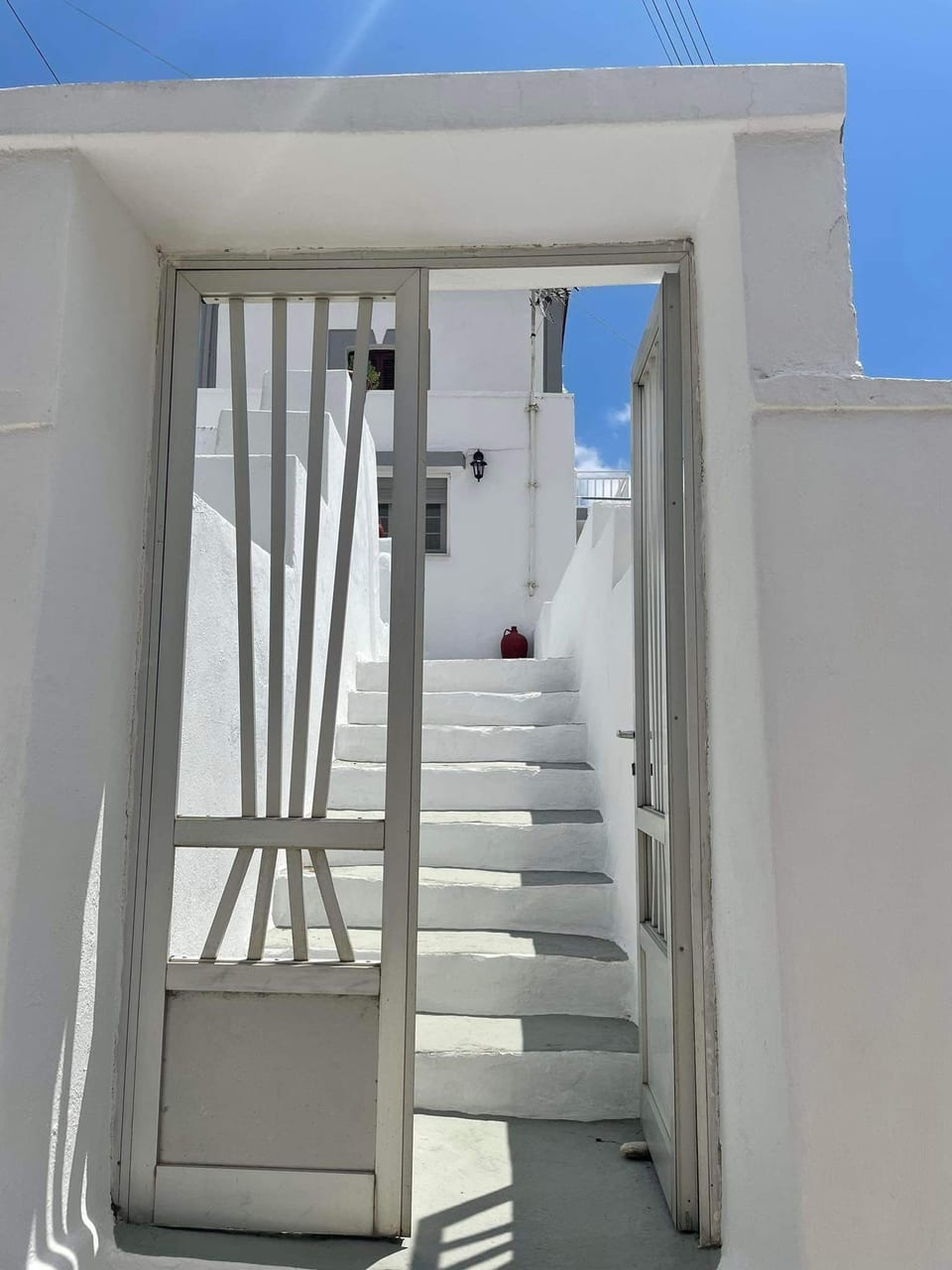 main entrance of the property