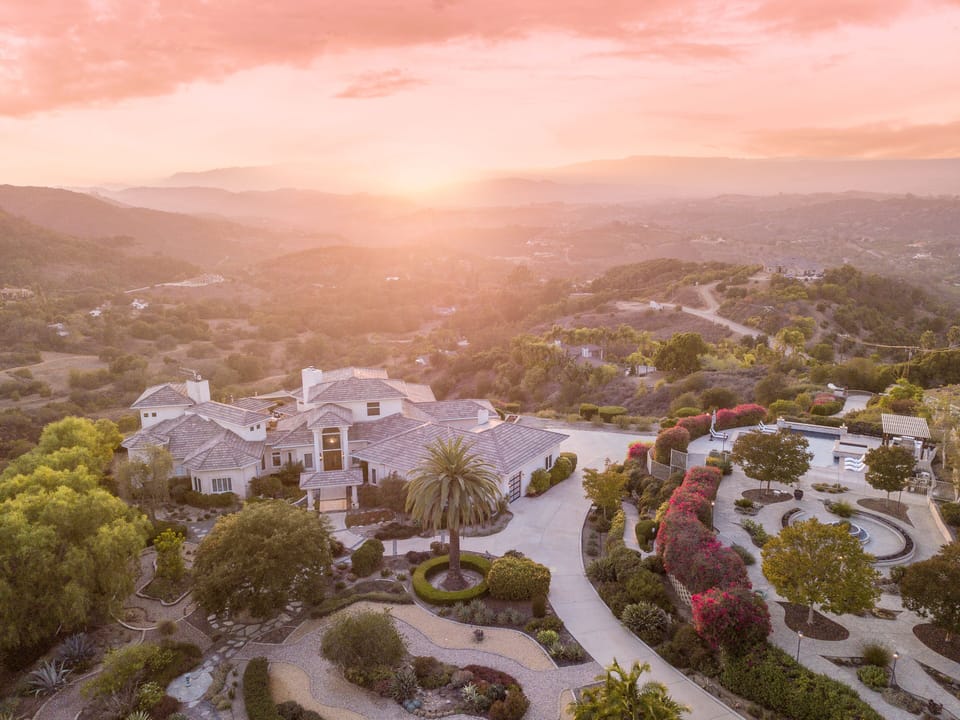 Your own sprawling Temecula mansion with an additional guest house.
