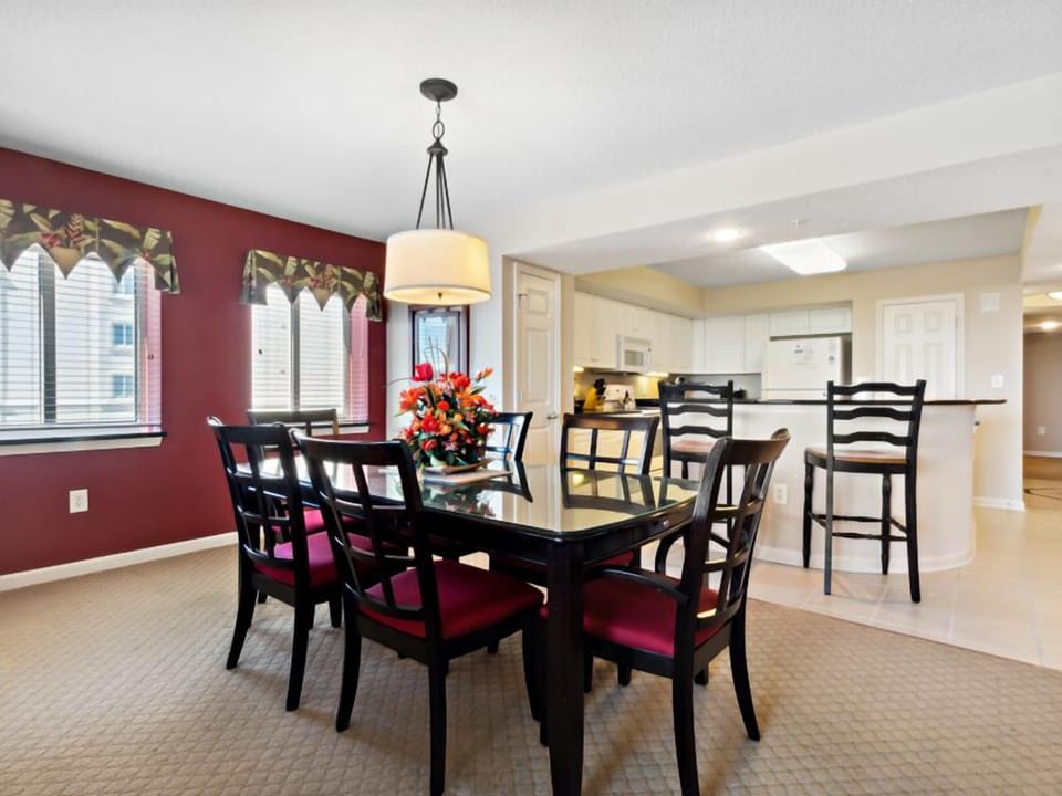 Dining room view