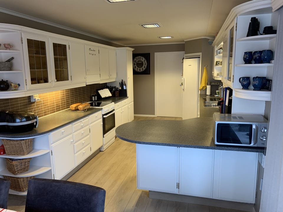 Well equipped kitchen
