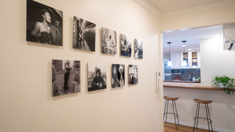 The entry hallway 