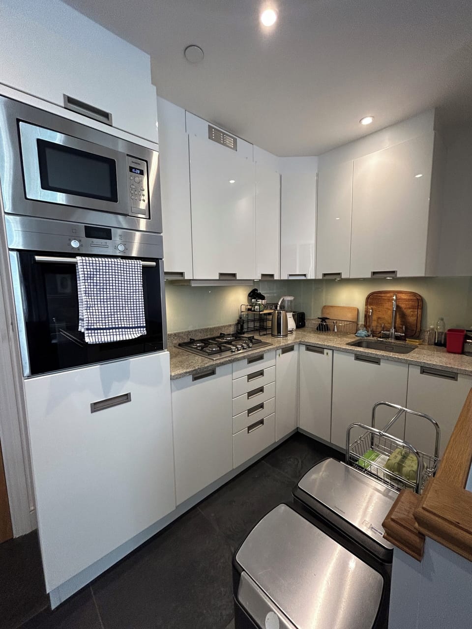 With Open Plan Kitchen