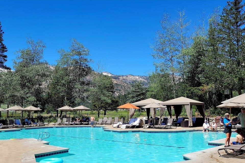 Heated swimming pools