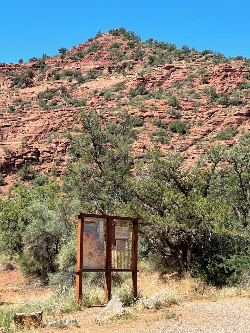 Pyramid Rock Trail Head ~ 5 min walk from the Roost
