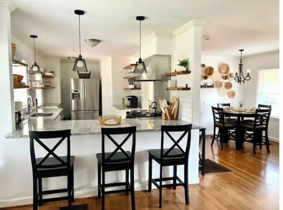 Kitchen from Living Room