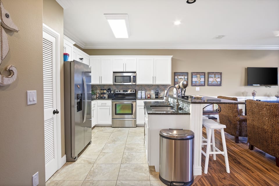 Kitchen - Stainless Steel Appliances - First Floor