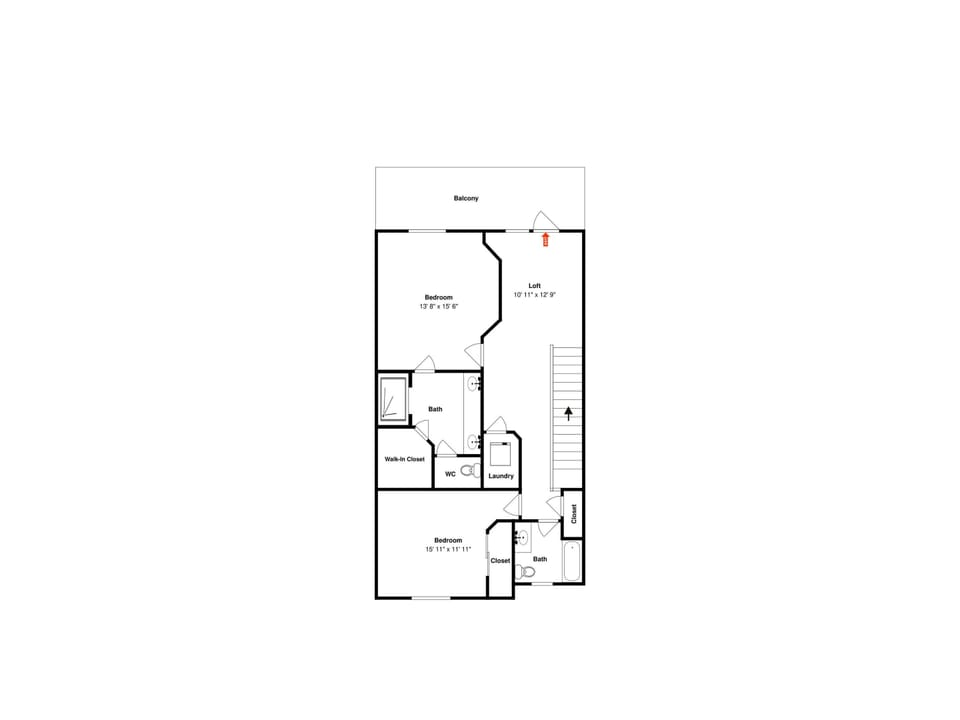 Floor Plan - Second Floor