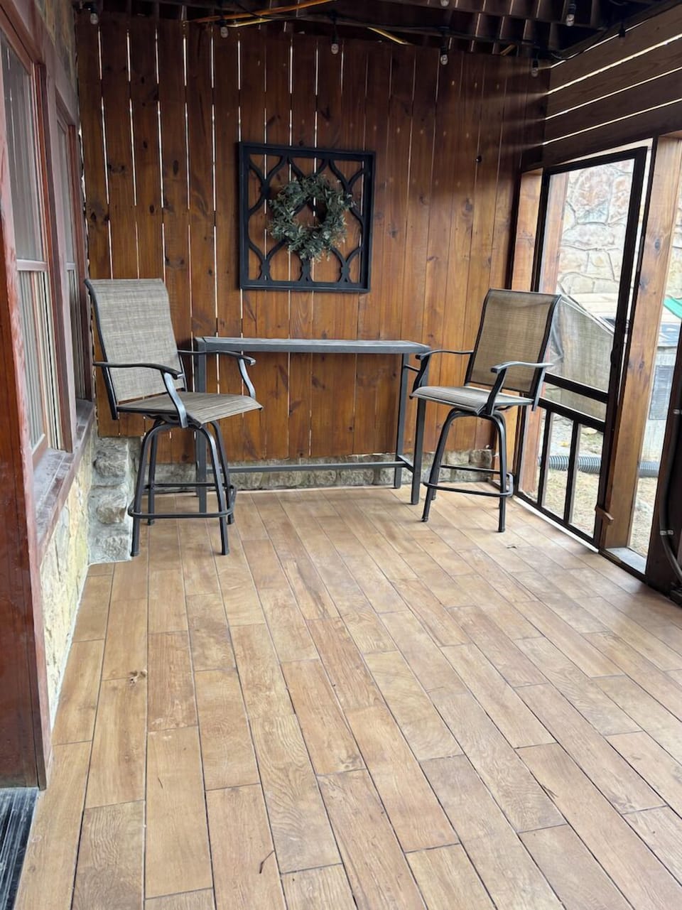 Tiled Private Patio