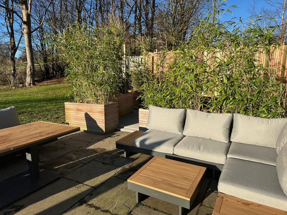 Outside seating