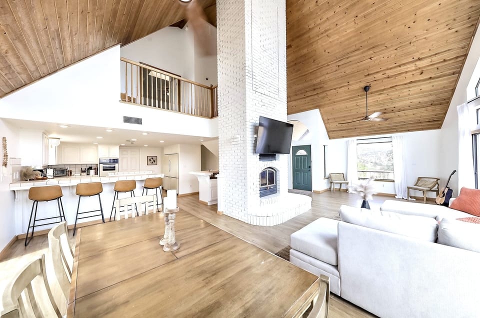 Great room with views