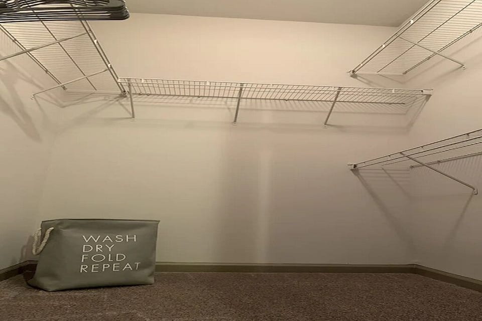 Guest walk-in closet