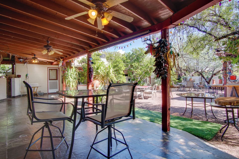 Covered Patio | Private Backyard