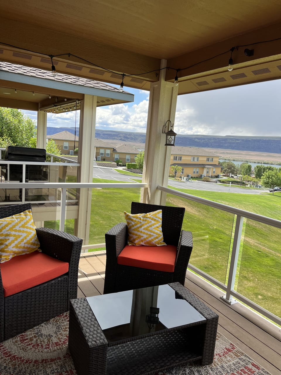 View from deck 