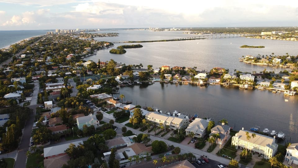 While the backyard is fun, Paradise Lodge is surrounded by water and opens other opportunities for fun and exploration.