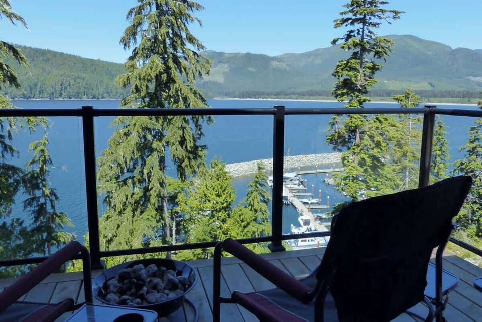 Gorgeous oceanfront and marina view