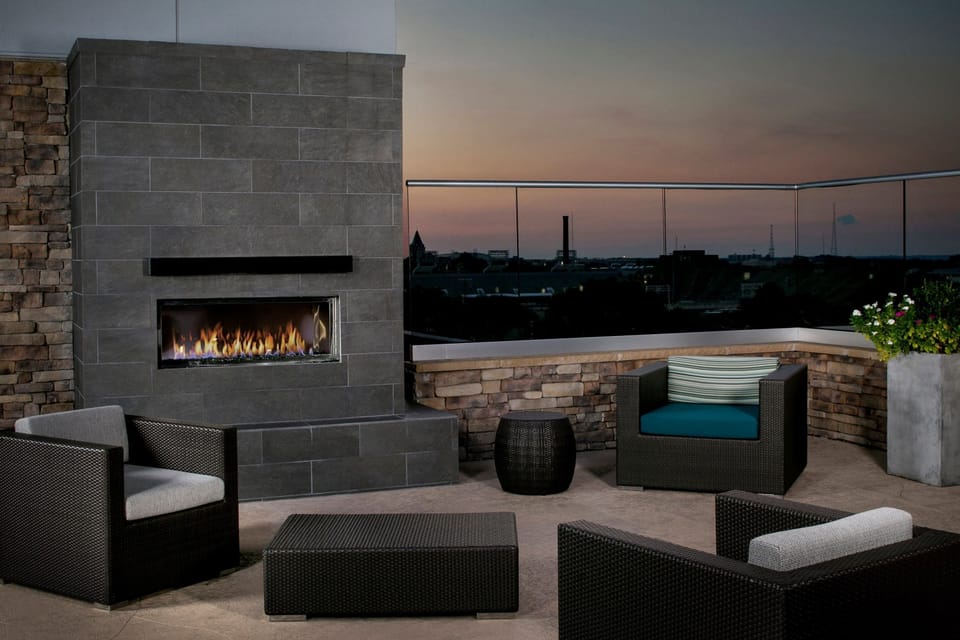 Enjoy an evening stroll around the beautiful property.