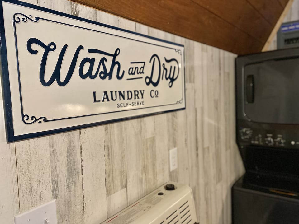 Washer and dryer available