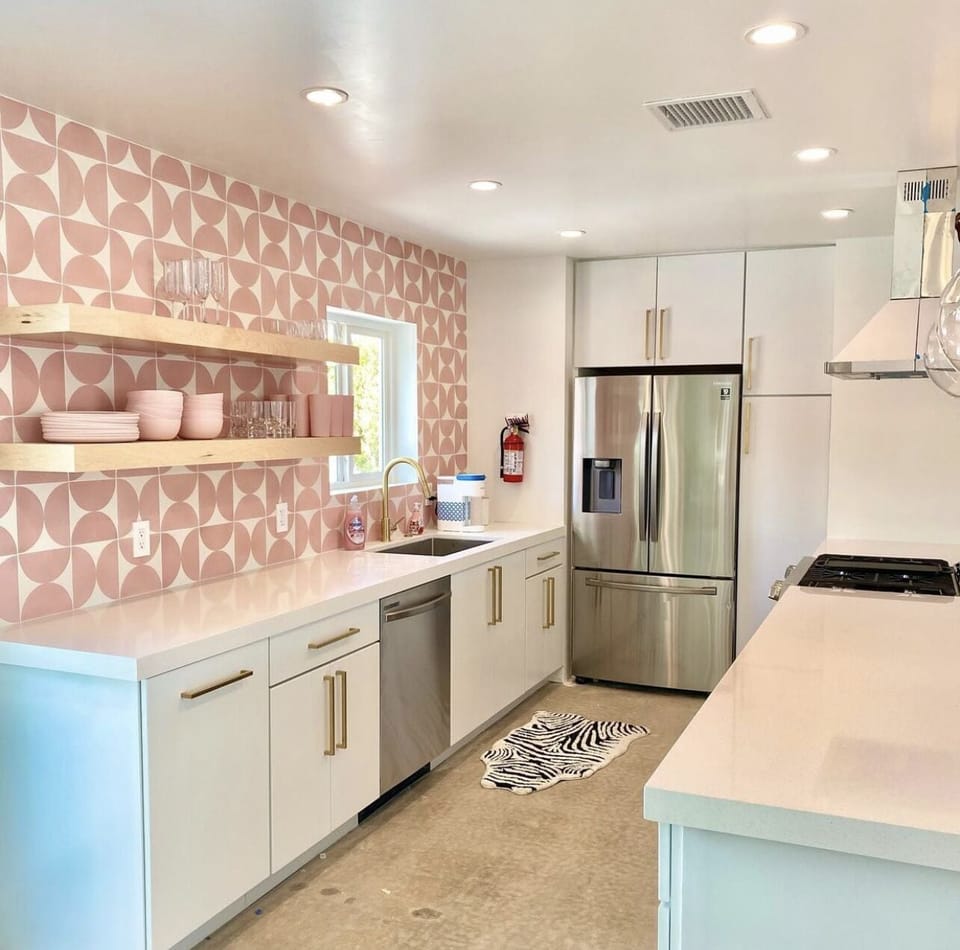New Kitchen with Stainless Steel appliances