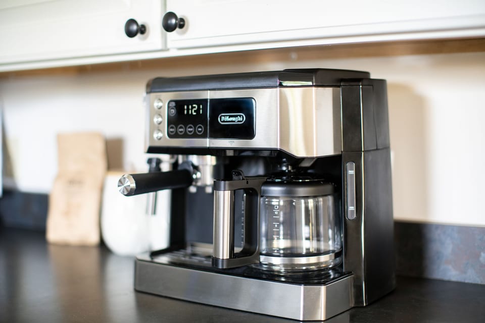 Espresso and coffee & tea provided