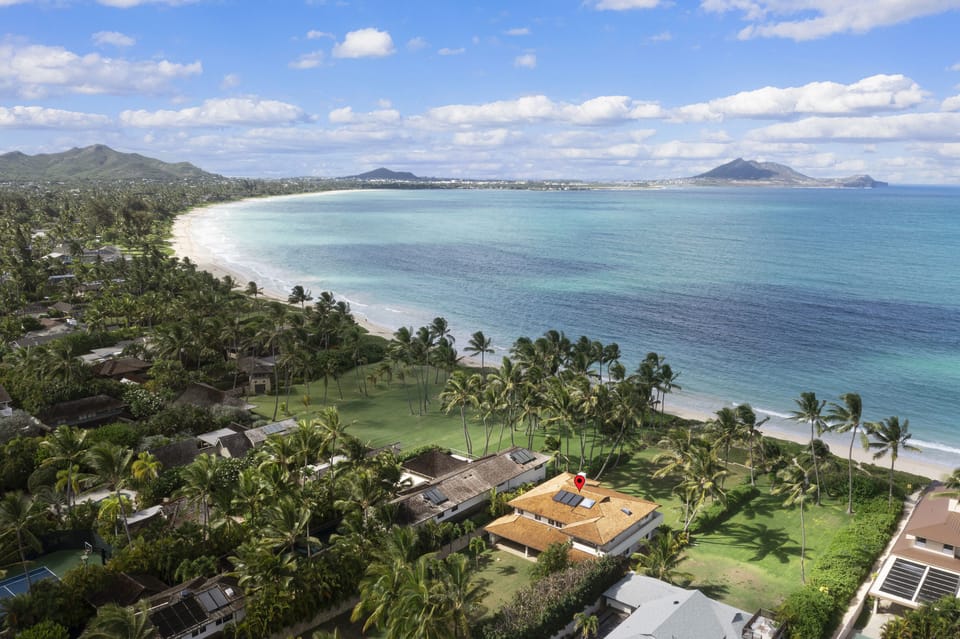 When you stay here, the beach is your backyard.