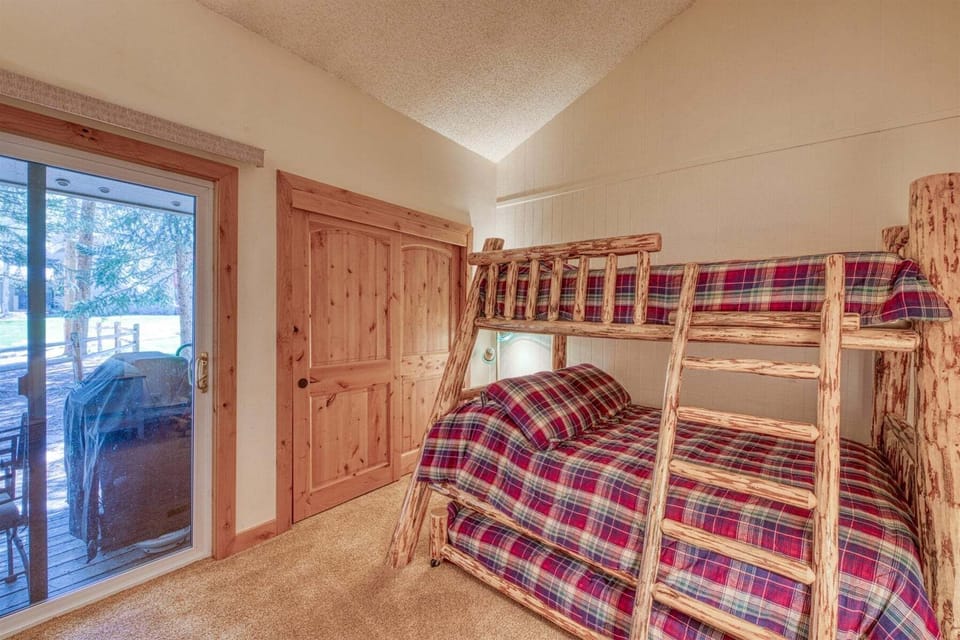 This condo has a patio off of the second bedroom