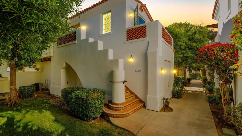 Villa at Sunset