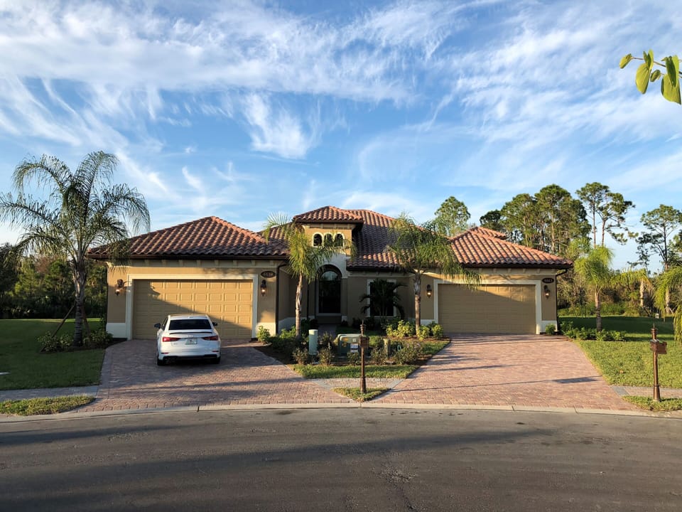 Front of Villa 