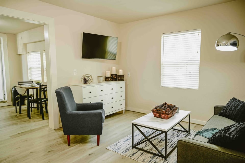 Living area with Smart TV