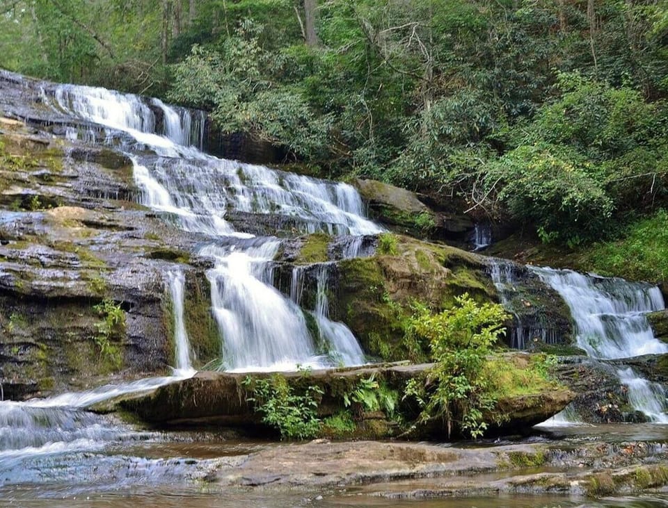 Pick your favorite hiking trail like Brasstown Falls that is within a short drive distance to the Cabin. 