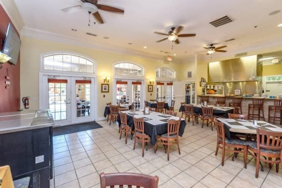 - On site restaurant style space with plenty of seating options
- Bright lively atmosphere ideal for quick bites or casual meals
- Convenient spot to enjoy food without leaving the resort

