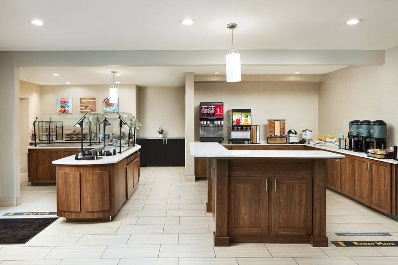 Savor a delicious breakfast in the bright dining area, perfect for fueling your day.