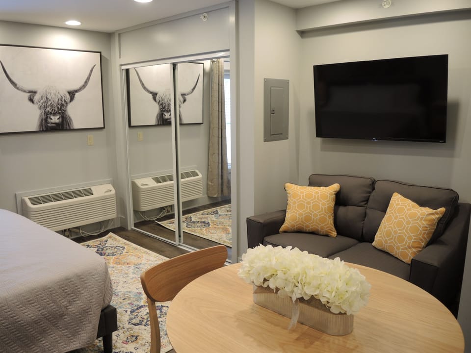 Creamery Apt 11 Seating & large screen TV